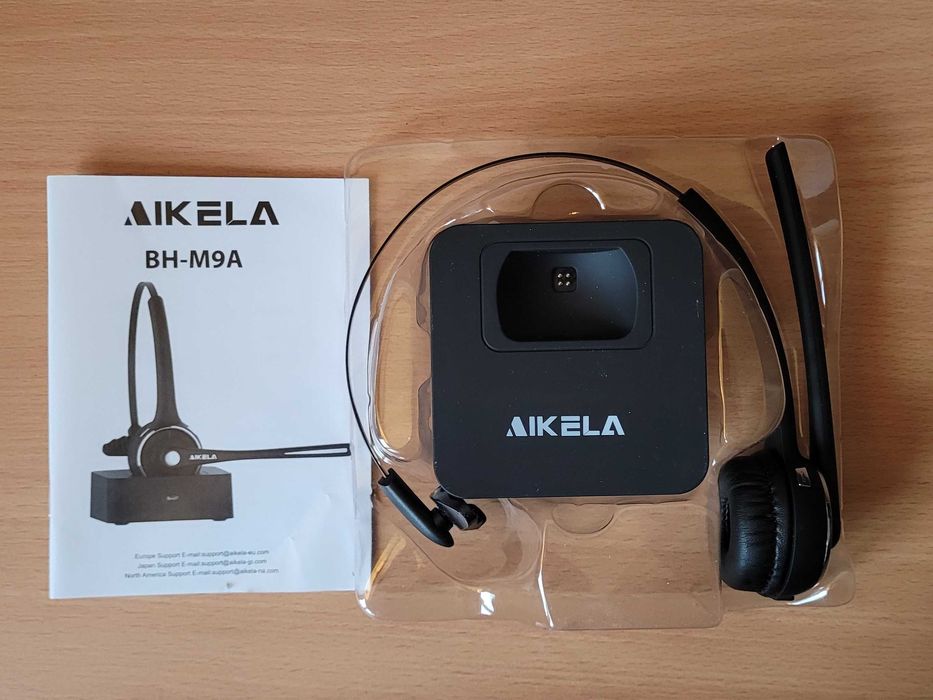 Aikela BH-M9A zestaw słuchawkowy Bluetooth z mikrofonem bezprzewodowy
