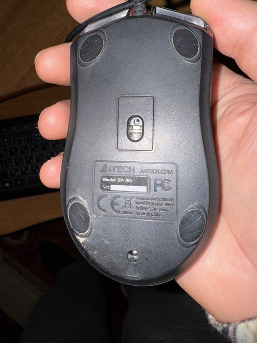 Клавіатура і мишка. A4TECH