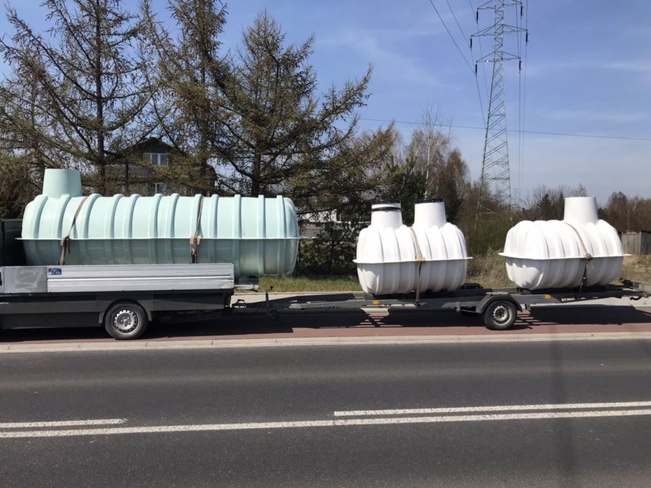 Zbiornik plastikowy na ścieki deszczowkę ekoszambo 7m3 PROMOCJA ZIMOWA