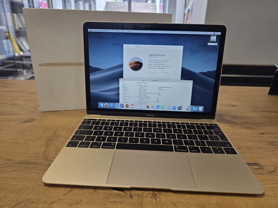 Sklep laptop Macbook A1534 2015 Intel Core M 8gb 512gb gold