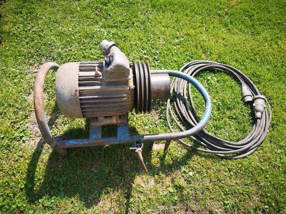 Silnik elektryczny 5.5 KW wózek kabel