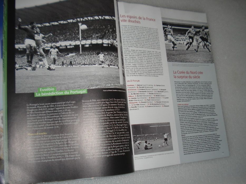 Futebol Pelé na capa Revista de grandes dimensões 20 coupes du monde 1