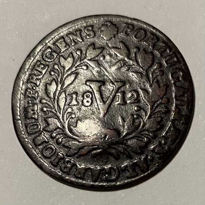 Moeda D JOAO P REGENTE - V Reis 1812