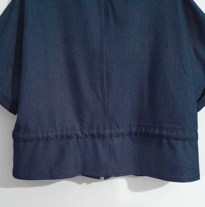 Blusa "Safari" azul da Zara T: M Nova c/ etiqueta