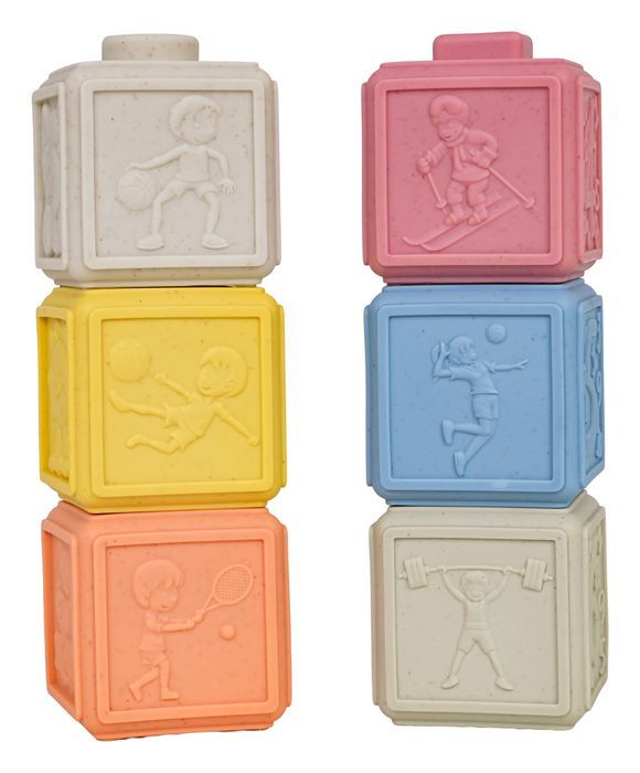 Eko Zestaw Kolorowych Piłek Sensorycznych