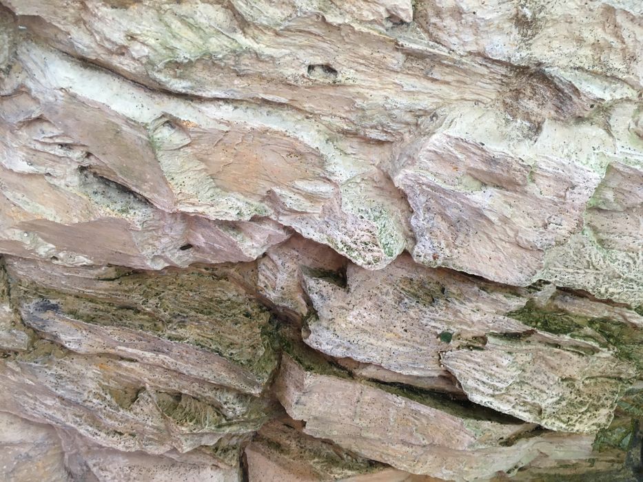 Struktura ścienna do akwarium