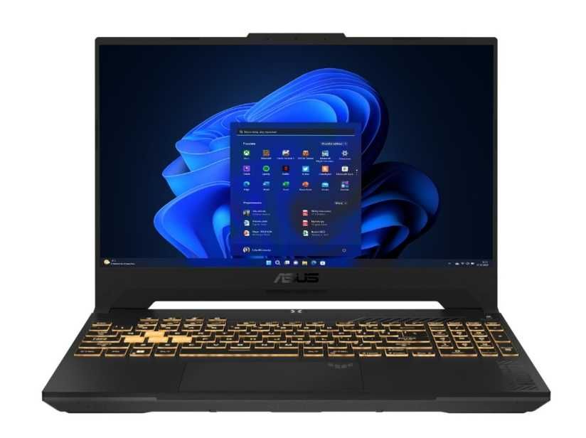 Laptop Asus TUF Gaming FX507 i7 16GB 1000GB SSD RTX4070 Win11 Gw 2027