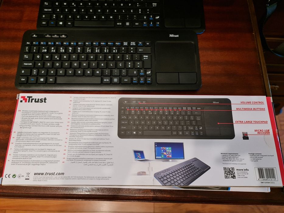 Selling TRUST Wireless Keyboard with Touchpad64584699289475124