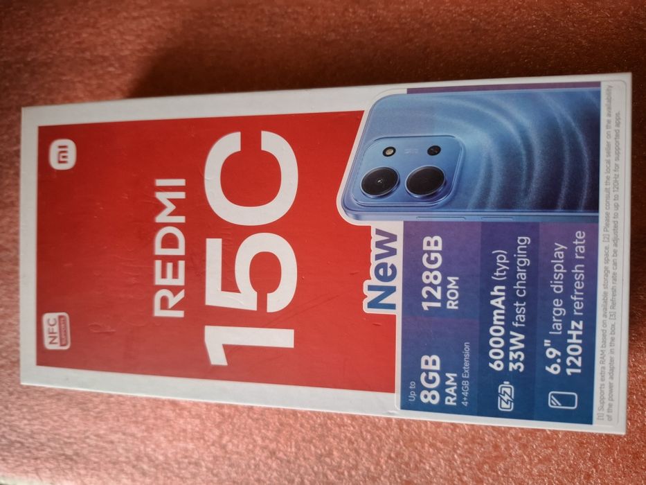 Xiaomi Redmi 15C, 4/128, NFC, новий