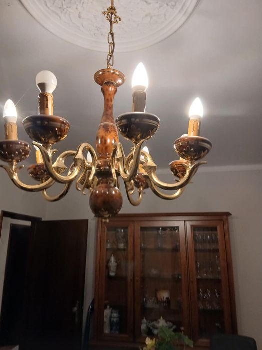 Candieiro de porcelana