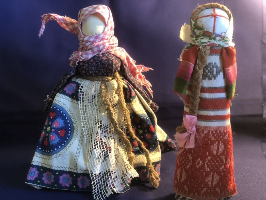 Кукла мотанка ручной работы 2шт