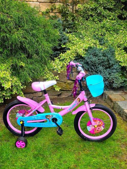 399 zł Rower 16 cali różowy Elza Frozen
