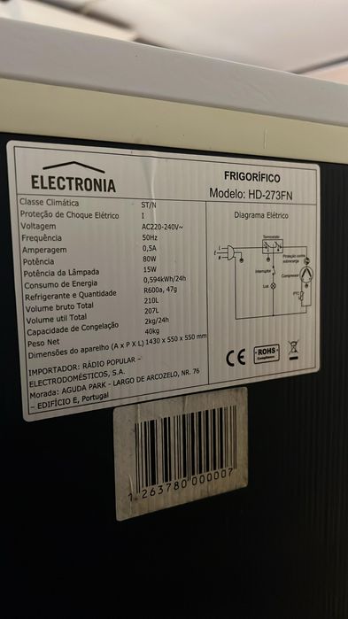 Frigorifico Electronia