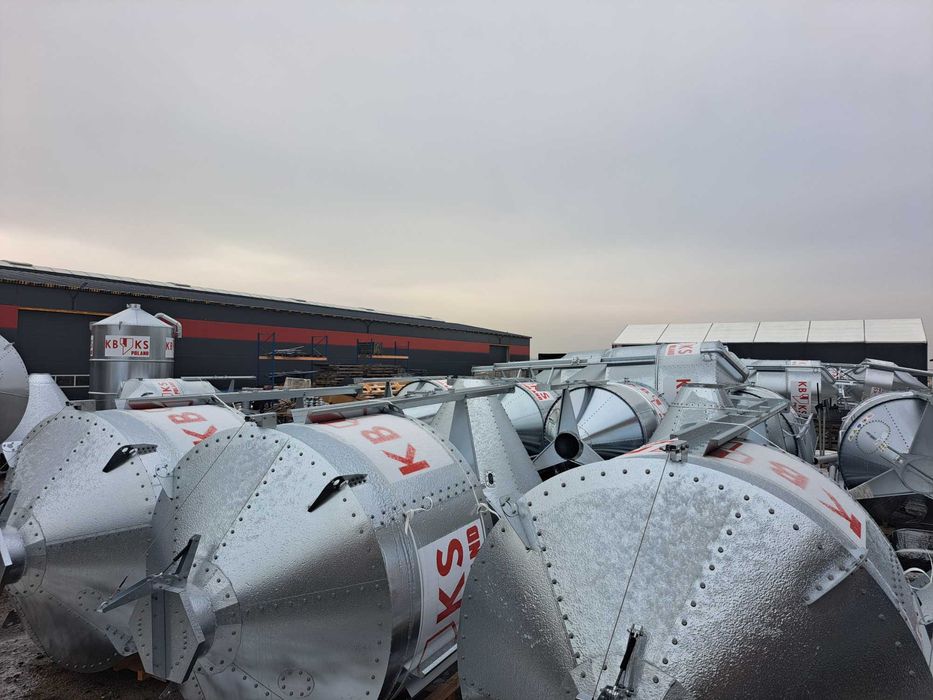 Silos lejowy paszowy kslp230/5 18ton Kbks Poland