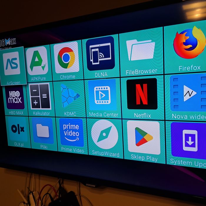 Tv Smart Box , modem do oglądania tv internetowej, wyszukiwarka