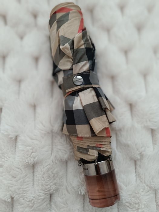 Burberry składana parasolka w kratę Burberry