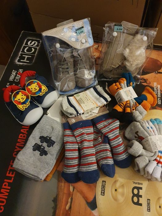 Skarpetki, buciki niechodki nowe