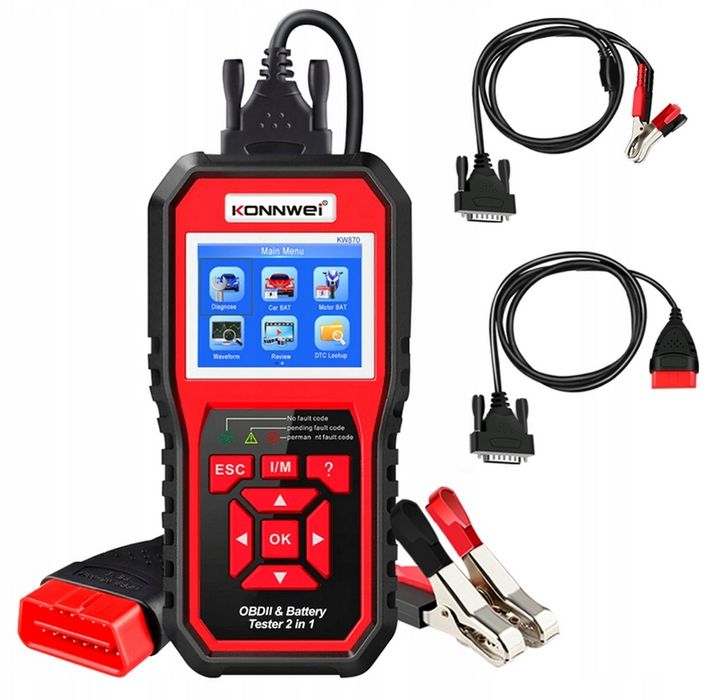 TESTER DIAGNOSTYCZNY interfejs obd2 skaner uniwersalny KONNWEI KW870