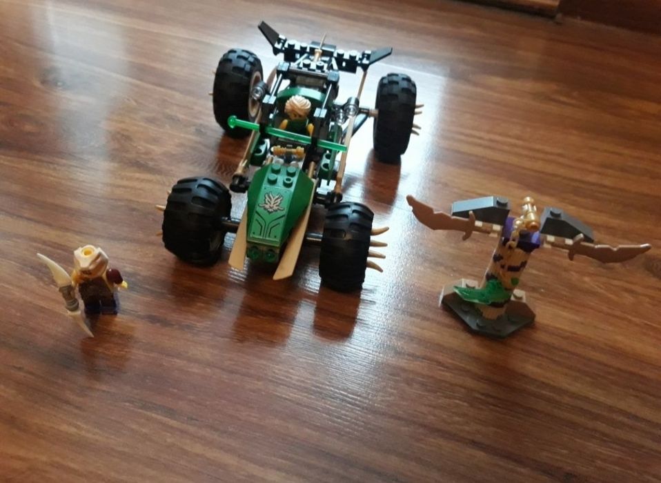 Pojazd zielonego Ninja