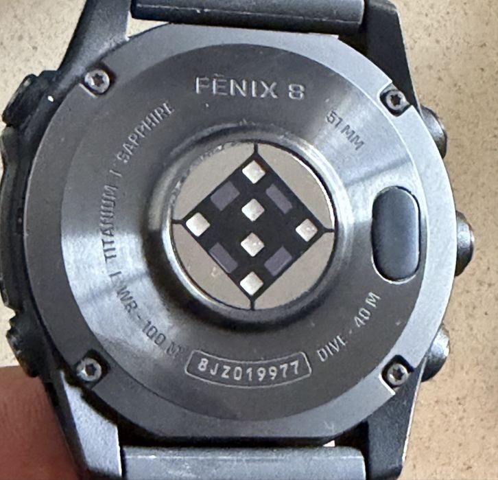 Relogio Garmin Fenix 8 safira 51mm