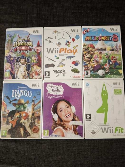6 jogos para a Wii