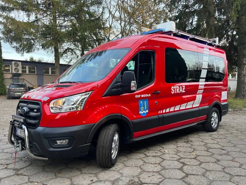 Ford Transit Strażacki Pożarniczy Straż - Strażak SAM Ciechanów