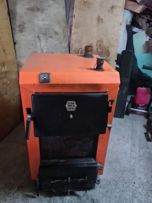 Твердотопливный котёл