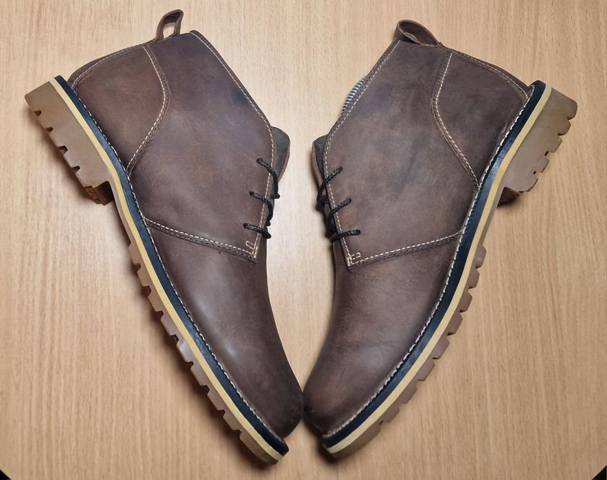 Кожаные ботинки Timberland (41 размер)