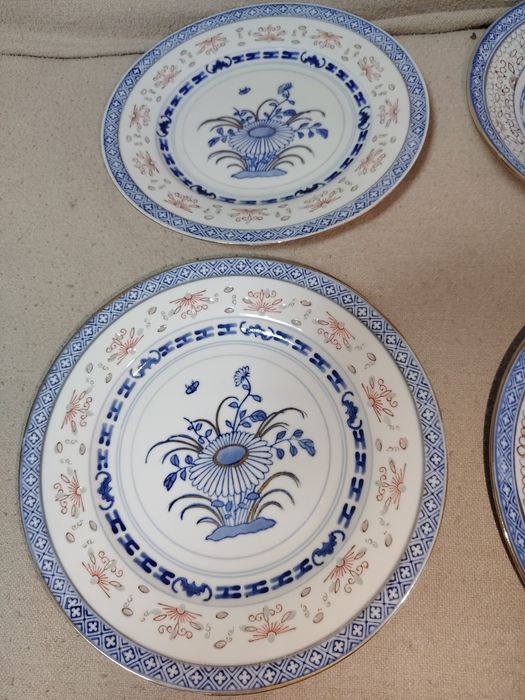 4 Pratos Bago de Arroz Antigos