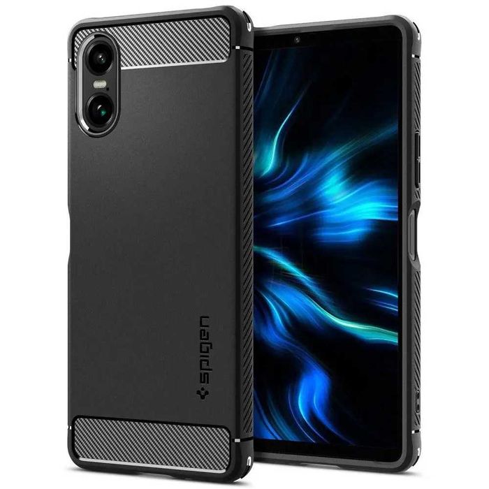 Чехол Spigen Rugged Armor для Sony Xperia 10 VI Matte Black