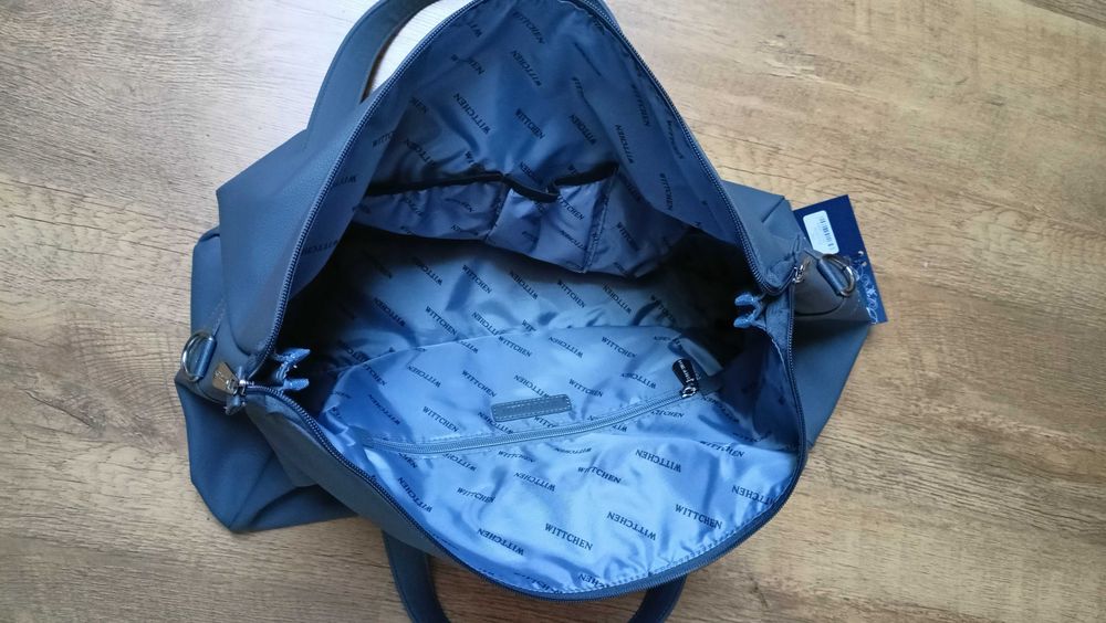 Torba podróżna Wittchen szara damska/męska