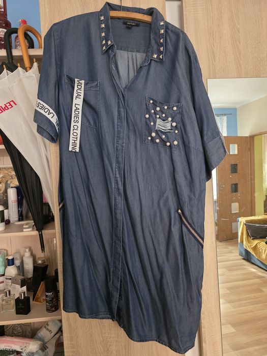 Sukienka jeans 48/50