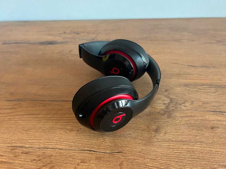 Słuchawki Beats Studio 2 Przewodowe Czarny Połysk Black Nowe Poduszki