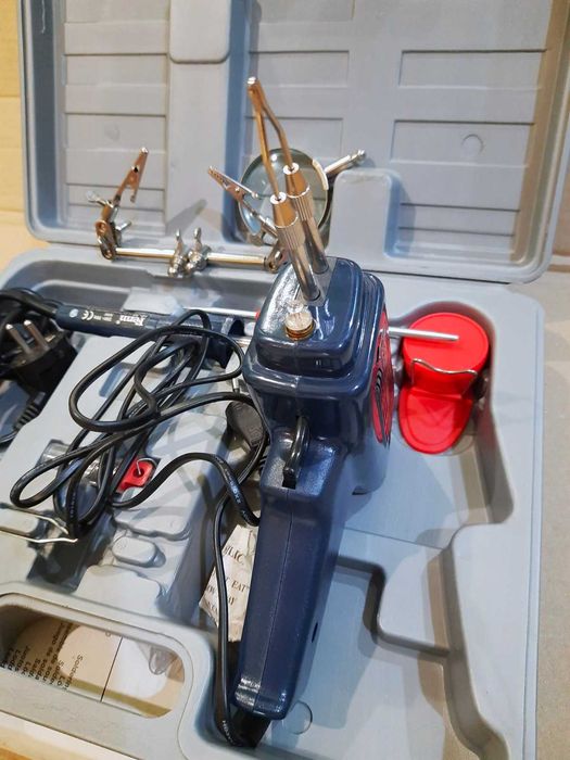 Электропаяльник FSK-100 Ferm Набор для паяльных работ кейс, Нидерланды