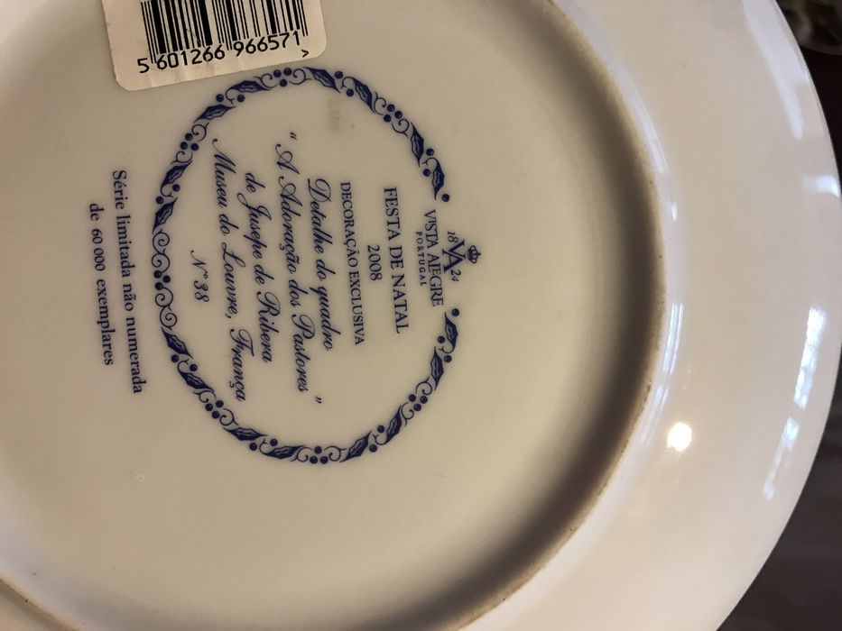 Pratos colecao exclusiva vista alegre