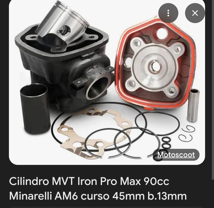 Vindo kit completo am6 90cc - URGENTE