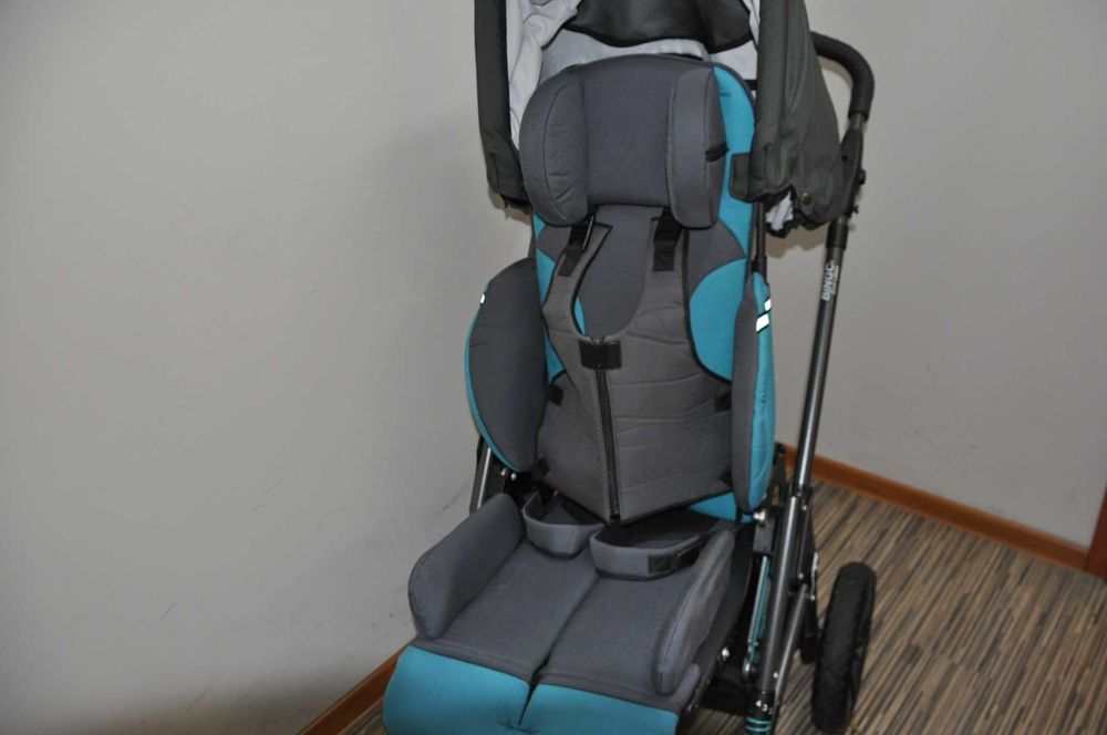 Hoggi Bingo 2XL Evolution Wózek specjalny inwalidzki dziecięcy FAKTURA