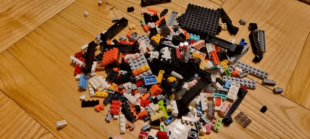Mini, urocze, klocki do kreatywnej zabawy mix bardzo dużo
