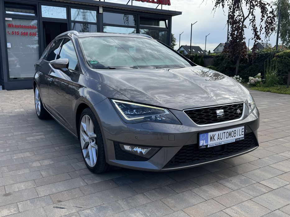 SEAT LEON FR KOMBI, diesel, automatyczna skrzynia biegó, panorama, led