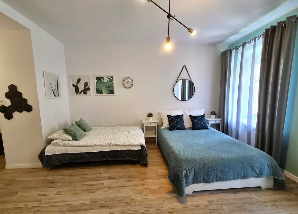 SYLWESTER Apartament GREEN Stare Miasto, Sławkowska, 100 m Rynek Główny, max 5 osób CUDNY
