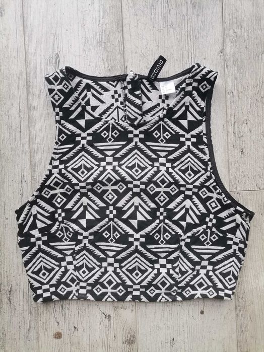 Crop top bluzka koszulka H&M