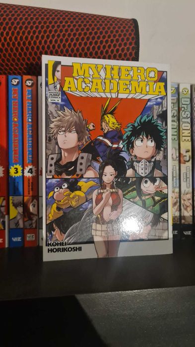 My hero Academia Volumes 3,6,8,9