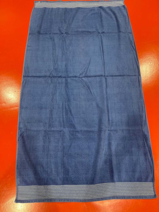 Toalha de banho azul, 100% algodão