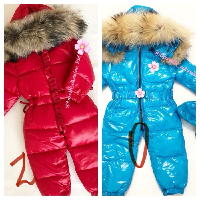 Слитный  суцільний зимовий пуховий зимний комбинезон Монклер Moncler