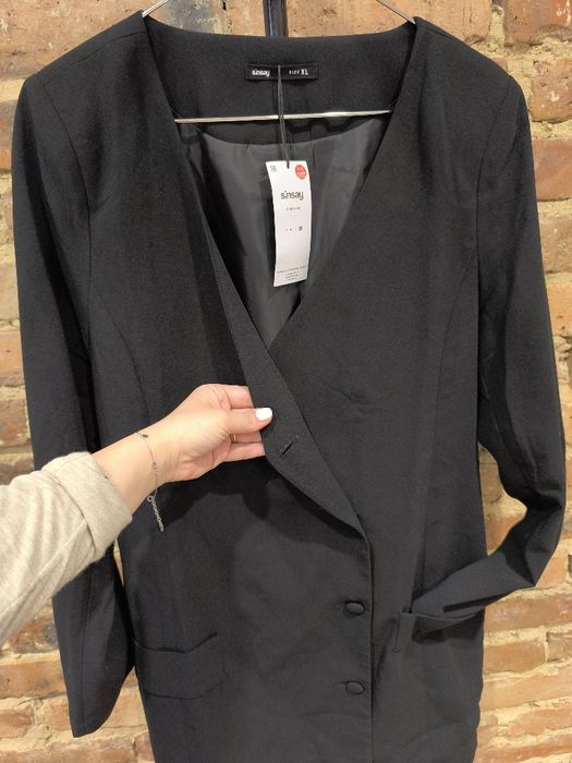 Marynarkowa sukienka XL