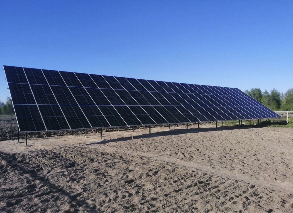 Сонячні панелі, Станції сонячної енергії, Гібридні системи МОНТАЖ