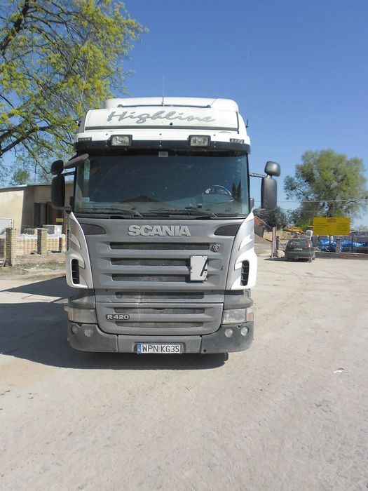 Scania R 420  Scania R420 uszkodzony silnik