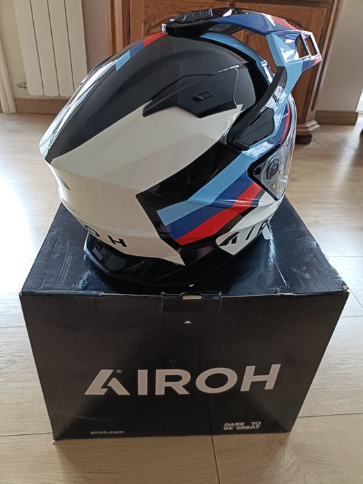 Kask airoh comander2 jak NOWY rozm L 59-60
