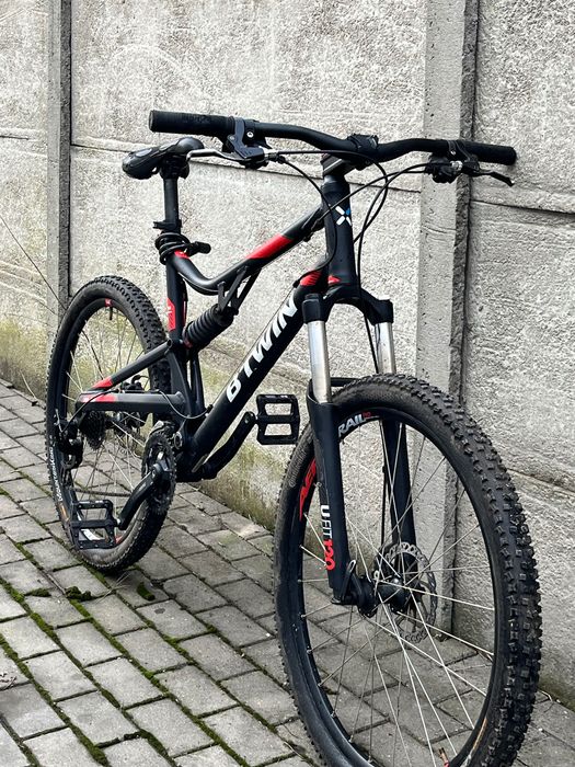 Rower górski B'Twin Rockrider 520S – Pełna amortyzacja (Full) 27,5"