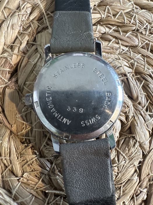 Zegarek ZentRa Swiss nakręcany sprawny pasek Hirsch